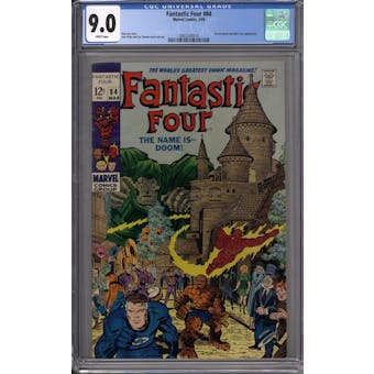 Fantastic Four #84 CGC 9.0 (W) *2062343010*