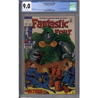Fantastic Four #86 CGC 9.0 (W) *2062343011*
