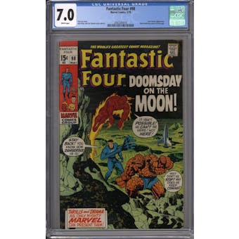 Fantastic Four #98 CGC 7.0 (W) *2062343018*