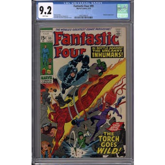 Fantastic Four #99 CGC 9.2 (W) *2062343019*
