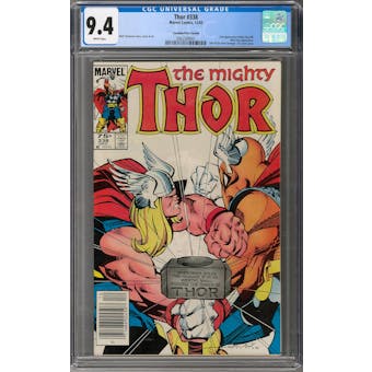 Thor #338 CGC 9.4 (W) Canadian Price Variant *2062589001*