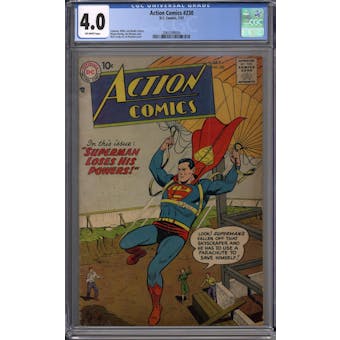 Action Comics #230 CGC 4.0 (OW) *2062599004*