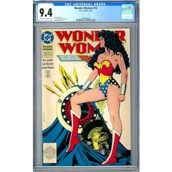 Wonder Woman #72 CGC 9.4 (OW-W) *2064284007*