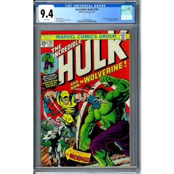 Incredible Hulk #181 CGC 9.4 (W) *2065002001*