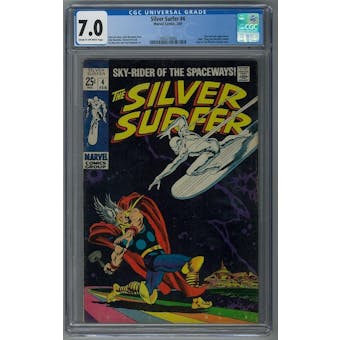 Silver Surfer #4 CGC 7.0 FF3 - (Hit Parade Inventory)