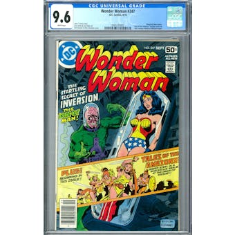 Wonder Woman #247 CGC 9.6 (W) *2065235002*