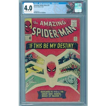 Amazing Spider-Man #31 CGC 4.0 (OW-W)  *2068099002*