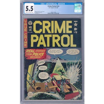 Crime Patrol #14 CGC 5.5 (C-OW) *2068132004*