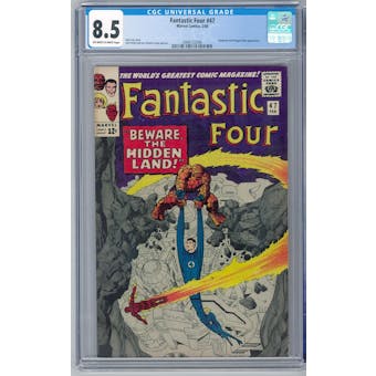 Fantastic Four #47 CGC 8.5 (OW-W) *2068132006*