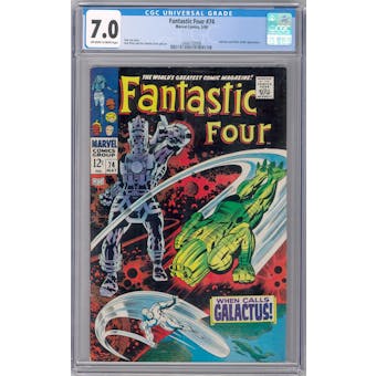 Fantastic Four #74 CGC 7.0 (OW-W) *2068132008*