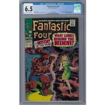 Fantastic Four #66 CGC 6.5 (OW-W) *2068155003*