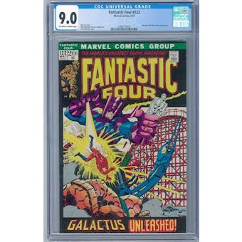 Fantastic Four #122 CGC 9.0 (OW-W) *2068155005*