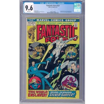 Fantastic Four #123 CGC 9.6 (W) *2068155006*