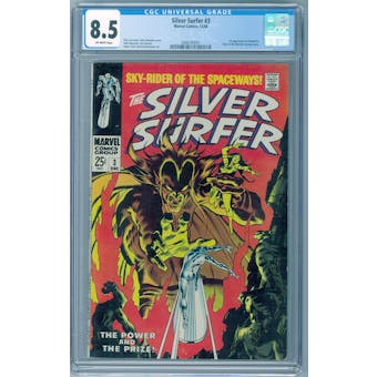 Silver Surfer #3 CGC 8.5 (OW) *2068180001*