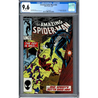 Amazing Spider-Man #265 CGC 9.6 (W) *2072390002*