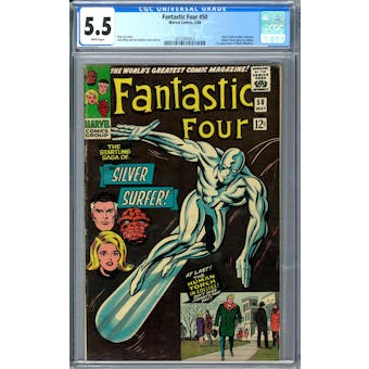 Fantastic Four #50 CGC 5.5 (W) *2072391012*