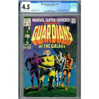 Marvel Super-Heroes #18 CGC 4.5 (OW-W) *2072391023*