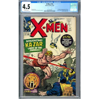 X-Men #10 CGC 4.5 (OW) *2072392003*