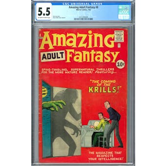 Amazing Adult Fantasy #8 CGC 5.5 (OW-W) *2072392009*