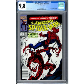 Amazing Spider-Man #361 CGC 9.8 (W) *2072393011*