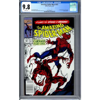 Amazing Spider-Man #361 CGC 9.8 (W) *2072393013*