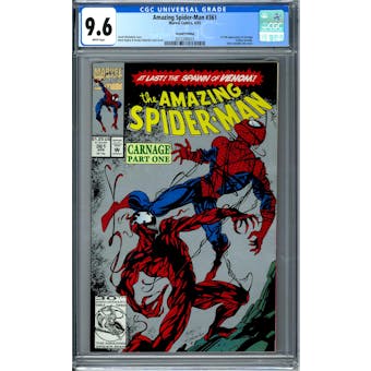 Amazing Spider-Man #361 CGC 9.6 (2nd Printing) (W) *2072393015*
