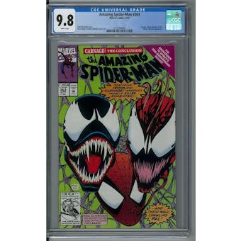 Amazing Spider-Man #363 CGC 9.8 (W) *2072394005*