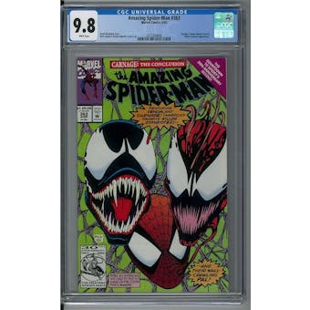 Amazing Spider-Man #363 CGC 9.8 (W) *2072394006*