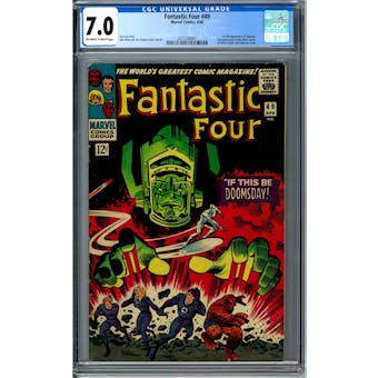 Fantastic Four #49 CGC 7.0 (OW-W) *2072396001*