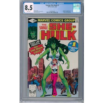 Savage She-Hulk #1 CGC 8.5 (W) *2072623002*