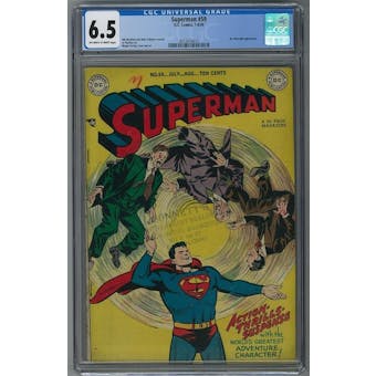 Superman #59 CGC 6.5 (OW-W) *2072624013*