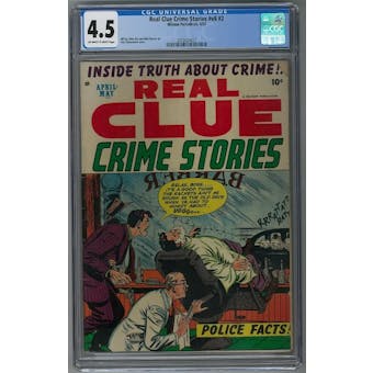 Real Clue Crime Stories #v8 #2 CGC 4.5 (OW-W) *2072624017*