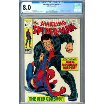 Amazing Spider-Man #73 CGC 8.0 (W) *2073128001*