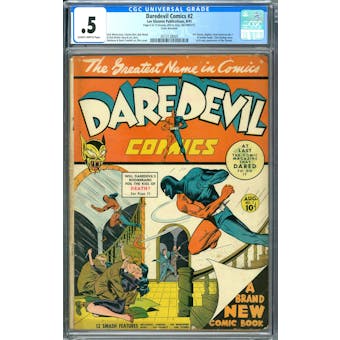 Daredevil Comics #2 CGC .5 (SB) *2073128005*