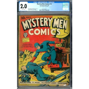 Mystery Comics #14 CGC 2.0 (B) *2073128011* Mystery2020Series11 - (Hit Parade Inventory)