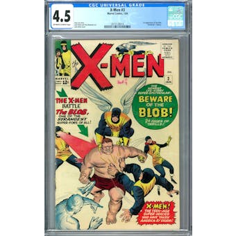 X-Men #3 CGC 4.5 (OW-W) *2073128014*