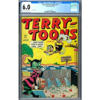 Terry-Toons Comics #11 CGC 6.0 (OW-W) *2073129009*