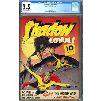 Shadow Comics #7 CGC 3.5 (SB) *2073129019*
