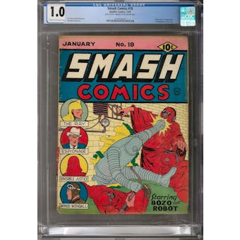 Smash Comics #18 CGC 1.0 (C-OW) *2073130001*