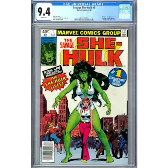 Savage She-Hulk #1 CGC 9.4 (W) *2073131007*