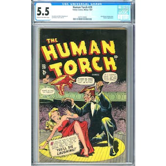 Human Torch #29 CGC 5.5 (C-OW) *2073132003* Fantastic2020Series - (Hit Parade Inventory)