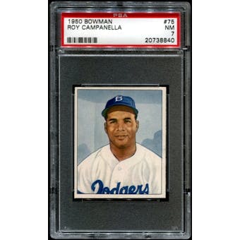 1950 Bowman Baseball #75 Roy Campanella PSA 7 (NM) *8840