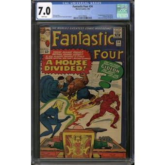 Fantastic Four #34 CGC 7.0 (W) *2075778003*