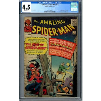 Amazing Spider-Man #18 CGC 4.5 (OW) *2076306002*
