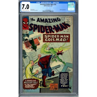 Amazing Spider-Man #24 CGC 7.0 (OW-W) *2076306003*