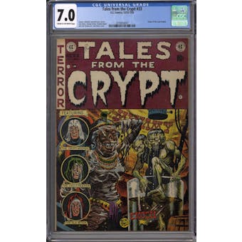Tales From The Crypt #33 CGC 7.0 (C-OW) *2076859007*