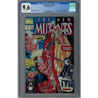 New Mutants #98 CGC 9.6 (W) *2078668004*