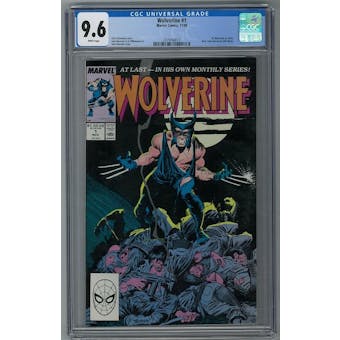 Wolverine #1 CGC 9.6 (W) *2079160010*
