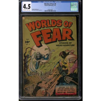 Worlds of Fear #5 CGC 4.5 (OW-W) *2084674005*