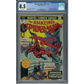 Amazing Spider-Man #134 CGC 8.5 (W) *2086113013*